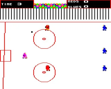 Hockey (1986)(Bug Byte)[HOCKEY] screen shot game playing